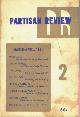 AGEE, JAMES; MARTIN TURNELL; F. W.  DUPEE; SIDNEY HOOK; MARTIN GREENBERG; ARTHUR SCHLESINGER, JR.; STEPHEN SPENDER; LESLIE A. FIEDLER, LOUIS SIMPSON, ET AL., Partisan Review (March-April, 1951; Vol. 18, No. 2)