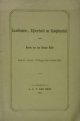 (MOORE, Willem Charles Jacobus van den)., Landbouw-, Nijverheid en Koophandel. Brieven van den Bruinen Ridder aan een Ongenoemde.