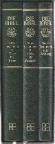 3438017342 Die Bibel : nach der Übersetzung Martin Luthers. Altes Testamen Teil 1 Mose bis Ester - Teil 2 Hiob bis Maleachi - Neues Testament und Anhang.