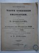Beschrijving der Vaste Goederen en Obligatien, nagelaten door ... D. Dominicus, in leven grond-eigenaar te Yerseke dewelke op Woensdag den 18 Februarij des voormiddags ten 10 ure, binnen de stad Goes, in het logement De Koornbeurs, in het openbaar zullen worden geveild en verkocht, ten overstaan van den notaris A.W. Rembges, residerende te Kruiningen.