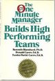 0688109721 Blanchard, Kenneth, One Minute Manager Builds High Performing Teams
