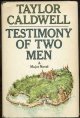 0385071663 Caldwell, Taylor, Testimony of Two Men