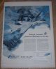 Advertisement, 1956 Life Magazine Chance Vought Aircraft Advertisement