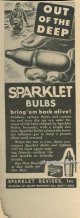 Advertisement, 1944 World War Ii Sparklet Bulbs Magazine Advertisement