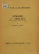ABAELARDUS, PETRUS, GILSON, E., Héloise et Abélard. Études sur le moyen age et l\'humanisme.