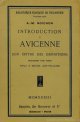 AVICENNA (IBN SINA), GOICHON, A.M., Introduction a Avicenne. Son epître des définitions. Traduction avec notes. Préface de Miguel Asin Palacios.