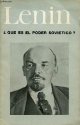 Lenin V.I., Qué es el Poder soviético ?