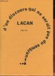 Lacan Jacques, D'un discours qui ne serait pas du semblant - Séminaire 70-71.