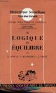 L.Apostel & B.Mandelbrot & J.Piaget, Etudes d'épistémologie génétique - Tome 2 : Logique et équilibre - Collection Bibliothèque scientifique internationale.