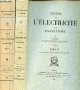 P.Duhem, Leçons sur l'électricité et le magnétisme - En 2 tomes (2 volumes) - Tomes 1+2 - Tome 1 : les corps conducteurs à l'état permanent - Tome 2 : les aimants et les corps diélectriques.