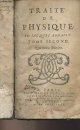 Rohault Jacques, Traité de physique - Tome second - 4e édition