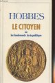 2080703854 Hobbes, Le citoyen ou les fondements de la politique - GF n°385