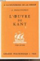 2711606031 Philonenko A., L'oeuvre de Kant - Tome II - Morale et politique - "A la recherche de la vérité"