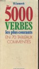 2711701964 Lamarck H., Les 5000 verbes les plus courants en 70 tableaux commentés