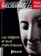 GUETNY JEAN PAUL- OKADA AMINA- BAYOU HELENE- BAYLE, Actualite des Religions - Hors serie N°4 - Les religions et leurs chefs d'oeuvres- vishnu androgyne- yakushi le maitre aux remedes- portrait de wang yuanqi avec des chrysanthemes- bahubali- le temple du lotus de pierre spierckel- la tribu de levi de ...