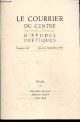 ABDELAZIZ KACEM- SUIED ALAIN- ROSE-MARIE FRANCOIS, Courrier du centre international d'etudes poetiques N°216 Oct Decembre 1997- Essais de Rose-Marie Francois, Abdelaziz Kacem, Alain Suied- Sur les vrais dictionnaires de Peter Waterhouse - Le fou d'Elsa ou la tentation andalouse d'Aragon- Poesie & Utopie