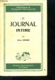 Girard Alain, Le journal intime Girard Alain - bibliotheque de philosophie contemporaine
