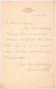 ABBOTT, Lyman (1835-1922), Autograph Note Signed