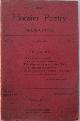 Phillips, Loren; Rice, Alonzo; Emerson, Alice et al., The Hoosier Poetry Magazine. Spring, 1936. Volume 1, Number 1