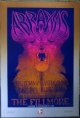 Bill Graham Presents in San Francisco Abraxas, the Tommy Castro Band, Sy Klopps Blues Band, Friday October 14th 1994 at the Fillmore Concert Poster