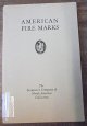 American Fire Marks: The Insurance Company of North America Collection