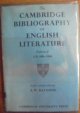 Bateson, F.R. (Editor), The Cambridge Bibliography of English Literature (5 Volumes)