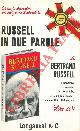 ( EGNER Robert E. ) -, Bertrand Russell in due parole. Profili in satira. Scelti e presentati dal professore Robert E. Egner.