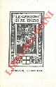 (PASCOLI Giovanni) -, Le canzoni di Re Enzio.