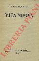 ALIGHIERI Dante -, Vita nuova.