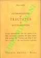 ANSCOMBE G. E. M. -, Introduzione al Tractatus di Wittgenstein.