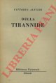 ALFIERI Vittorio -, Della tirannide.