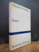Adorno, Theodor W.,, Mahler - Eine musikalische Physiognomik,