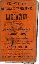 Cruchley's Railway & Telegraphic Map of Lancashire showing all the Railways & names of stations also the telegraph lines & stations. Improved from the Ordnance Surveys.