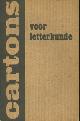 VELTMAN, M.A ...EN ANDEREN (REDACTIE), Cartons voor letterkunde. Numero 8