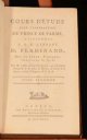 Etienne de Condillac, Cours D&Apos;Etude Pour L&Apos;Instruction Du Prince de Parme, Aujourd&Apos;Hui S.A. R. L&Apos;Infant D. Ferdinand, Duc de Parme, Plaisance, Gustalle