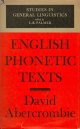 Abercrombie, David, English Phonetic Texts