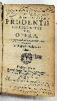 Aurelius Prudentius Clemens 231796, Opera. Ex postrema doctorum virorum recensione. In usum scholarum edita