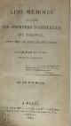 [Gassendi], Aide-memoire a l'usage des officiers d'artillerie de France. Attachés au Service de Terre. Cinquieme Edition. Revue et augmentée. 2 Vols.