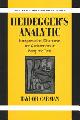 9780521820455 Taylor Carman 620512, Heidegger's Analytic