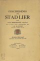 9789028949263 Anton Bergmann 10262, J.B. : Met Platen Naar Tekeningen van De Weert, Geschiedenis der stad Lier. JUBELUITGAAF. Herdruk der uitgave van 1873