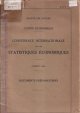 N.N., Conférence internationale sur les statistiques économiques