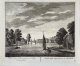 [Print/prent: Topographical view of Ouderkerk aan de Amstel near Amsterdam], Original etching/Antique print/originele ets: Veue d\' Entre Kostverlooren et Village d\' Ouwerkerk/Gezicht tussen Kostverloren en Ouwerkerk.