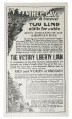 World War I Poster. [Morris Brothers, Inc. Advertising Publication - John L. Etheridge], THEY GAVE THEIR ALL FOREVER - YOU LEND A LITTLE For A WHILE. The Victory Liberty Loan is in Liquidation of the Debt for Men and Munitions we Amassed, and Which Brought About the End of the War - Saving for Every Day it was Shortened Billions More in Money and Thousands More in Lives