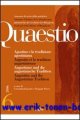 N/A;, QUAESTIO 6 (2006) Agostino e la tradizione agostiniana,