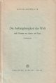 Antweiler, Anton, Die Anfangslosigkeit der Welt nach Thomas von Aquin und Kant: (Quellentexte).