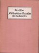 Feigl, Hans, Deutscher Bibliophilen-Kalender Für Das Jahr 1913